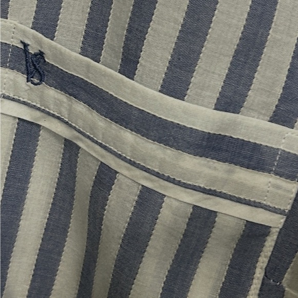 Excellent Condition Victoria's Secret size Large  Blue and White Stripe gown - Picture 11 of 11